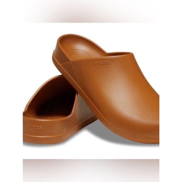 Crocs Dylan Clog Cognac Mules Size 13 ~ Pristine main image 4